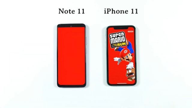 Redmi Note 11 vs iPhone 11 | SPEED TEST смотреть онлайн