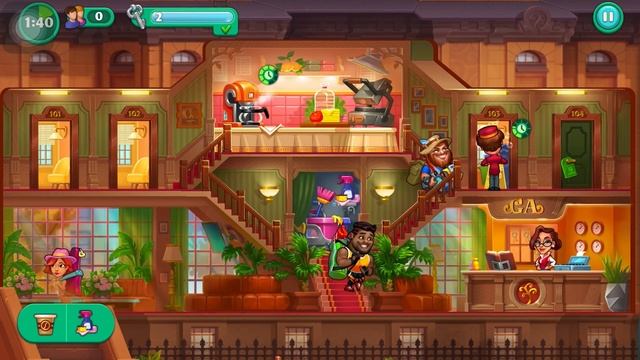 Grand Hotel Mania - Golden Apple Level 1-5 Gameplay Walkthrough Part 1 (iOS, Android) смотреть онлайн
