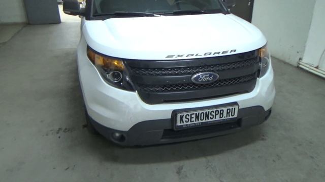 FORD EXPLORER 5 -Выжимаем максимум из галогена или переход на HIR 2 смотреть онлайн