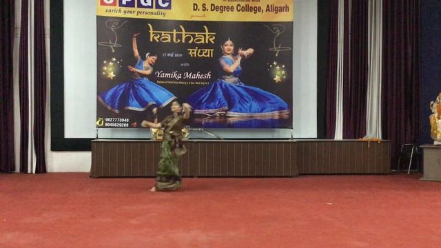 Yamika Mahesh Awesome Kathak Dance Performance Ardhnarishwar смотреть онлайн