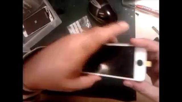IPHONE 5,5C,5S HOME BUTTON FLEX CHANGE смотреть онлайн