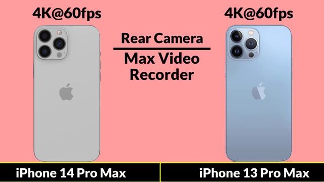 iPhone 14 Pro Max vs iPhone 13 Pro Max смотреть онлайн