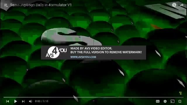41 - 60 Samsung Logo Ball with 4ormulator смотреть онлайн