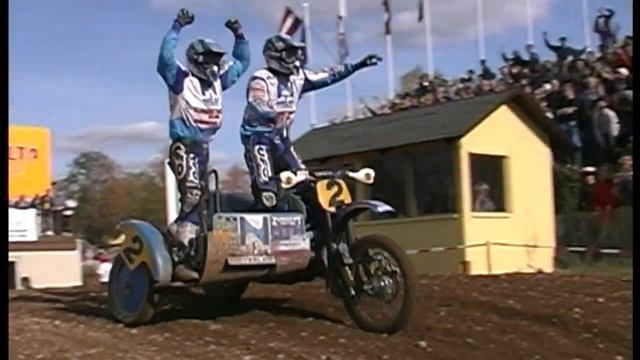 Sidecar motocross racing World championship Latvia GP 2000 Cesis blakusvāģi смотреть онлайн