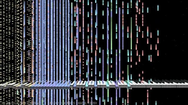 [Black MIDI] MIDITrail - Bad Apple!! 780.000 notes (Super Moldy Apple) смотреть онлайн
