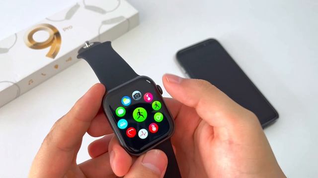 🔴Replica apple watch: Smartwatch W69 MAX Reloj inteligente Unboxing, review y sincronizacion смотреть онлайн