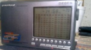 Degen 1103 Прием дальних 14 МГц