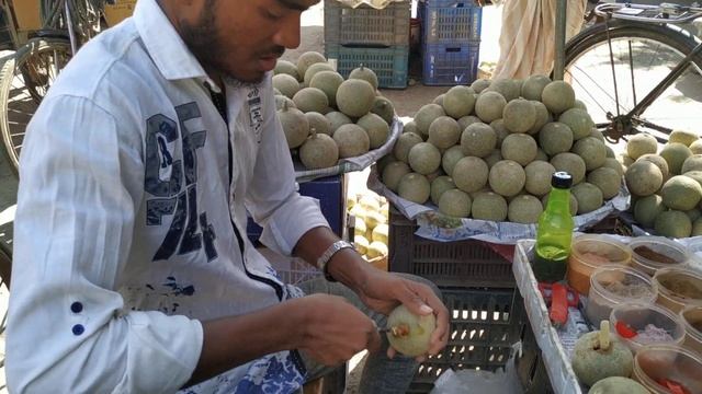 Amazing Mosala Bel Wood Apple Street Food In Bd. Bangladeshi Street Food смотреть онлайн