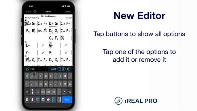 iReal Pro - New Editor for iPhone/iPad & Android смотреть онлайн