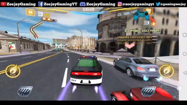 Asphalt 7 Heat Police Car Knockdown Gameplay Walkthrough 1 смотреть онлайн