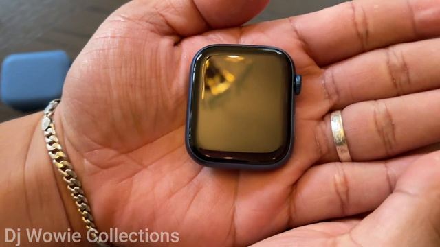 APPLE WATCH SERIES 7 UNBOXING AND SET UP - 45mm Blue Aluminum Case | ASMR смотреть онлайн