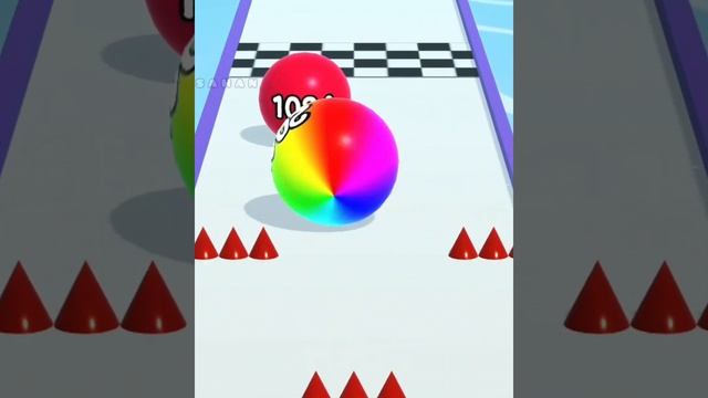 Merge Ball Run and Merge 2048 ! Gameplay Walkthrough android, ios смотреть онлайн