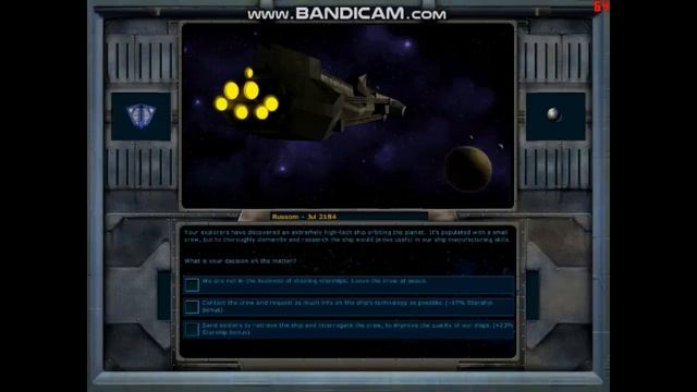 Galactic Civilizations. Кампания. #2