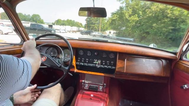 1963 Jaguar Mk II 3.8L Driving Video смотреть онлайн