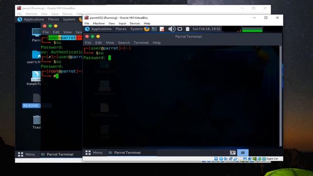 ParrotOS root user access - #parrotos #linux смотреть онлайн