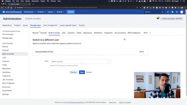 ScriptRunner for Jira - Switch user quickly смотреть онлайн