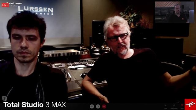 Total Studio 3 MAX Live - Gavin Lurssen & the concepts behind Lurssen Mastering Console смотреть онлайн
