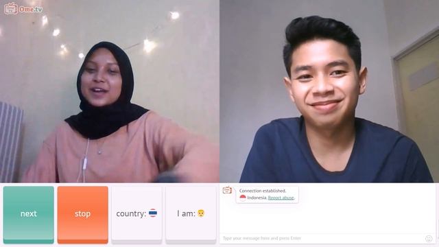 Fiki Naki pernah diskip gak sih di OME TV? | Ome.TV Indonesia смотреть онлайн