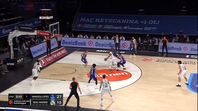 Anadolu Efes vs Real Madrid 1.Yarı Full İzle | Playoff 2.Maç Euroleague смотреть онлайн
