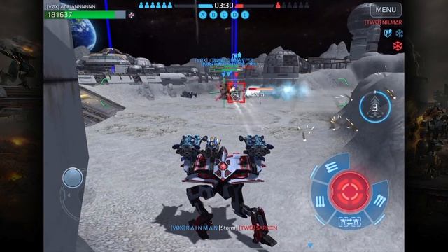 War Robots - iOS Tournament Clan VØX Battles (Round 1 Highlights) WR Gameplay смотреть онлайн