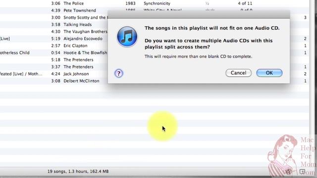 How to burn a music audio CD in iTunes смотреть онлайн