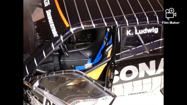 Solido , 1/18 scale , Mercedes-Benz 190E 2.5-16 EVOLUTION II , DTM , driver Klaus Ludwig . смотреть онлайн