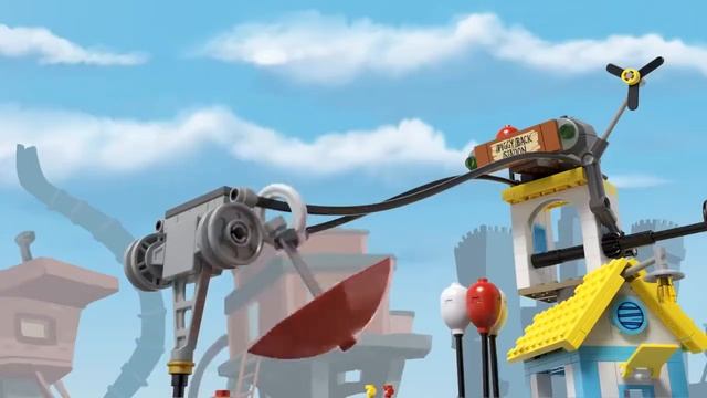 LEGO 75824 Pig City Teardown - LEGO The Angry Birds Movie смотреть онлайн