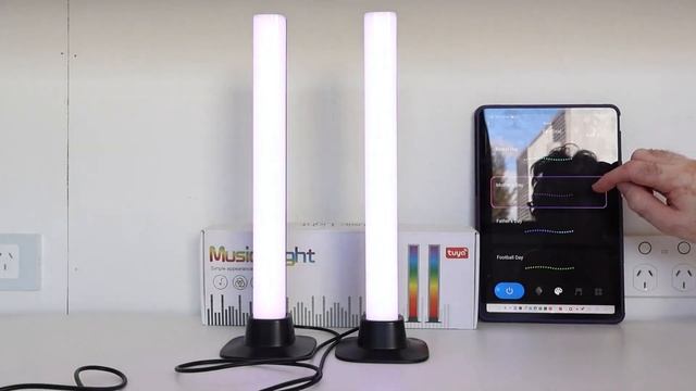 Tuya Smart Music Lights Bluetooth смотреть онлайн