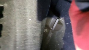 How to release electric handbrake at Jaguar XF X250 with flat battery