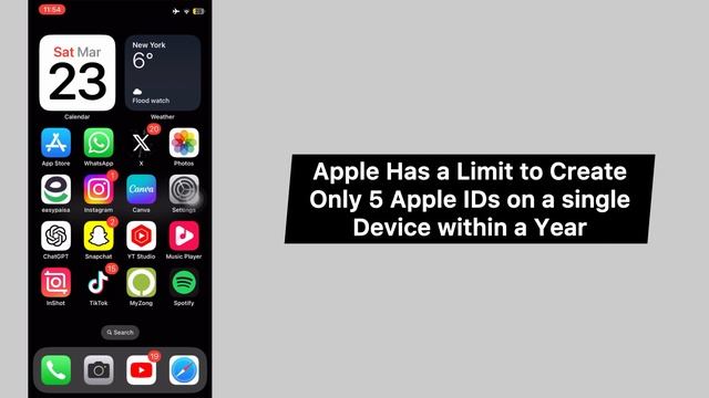 Fix “Your account cannot be created at this time” on iPhone | Apple ID Could Not Create Account смотреть онлайн