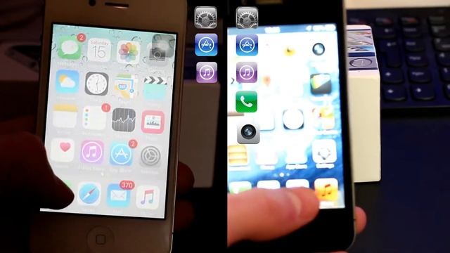 Iphone 4s time to downgrade?? IOS 6 VS IOS9 SPEEDTEST смотреть онлайн
