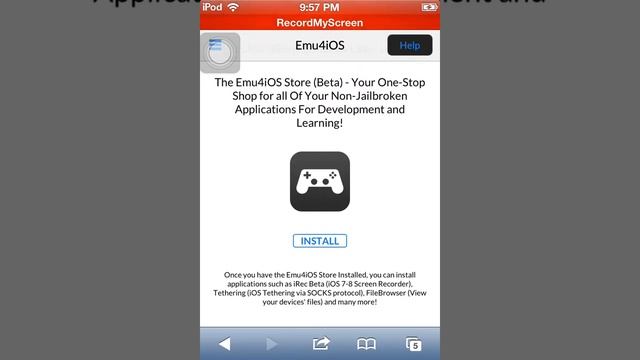 How to get screen recorder for ios 6 and up! смотреть онлайн