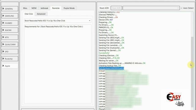 iPhone 6 Plus bypass passcode IOS 12.5.6 with EFT PRO One Click смотреть онлайн
