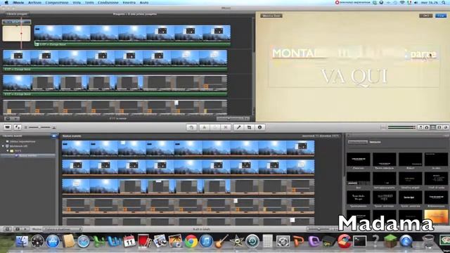 Come montare un video su mac: 3a parte iMovie смотреть онлайн