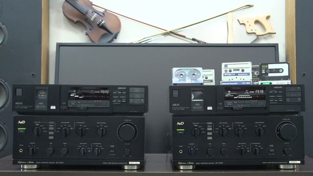 2хAKAI GX-R88 20Hz～21kHz + 2хA&D DA-U7000