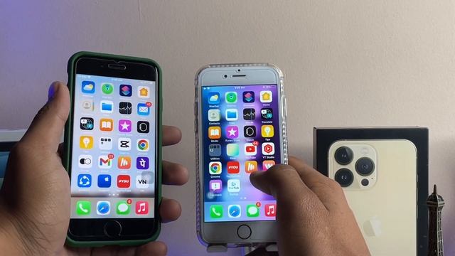 iPhone 6s vs iPhone 7 - IOS 15.7.3 Speed test - Comparison смотреть онлайн