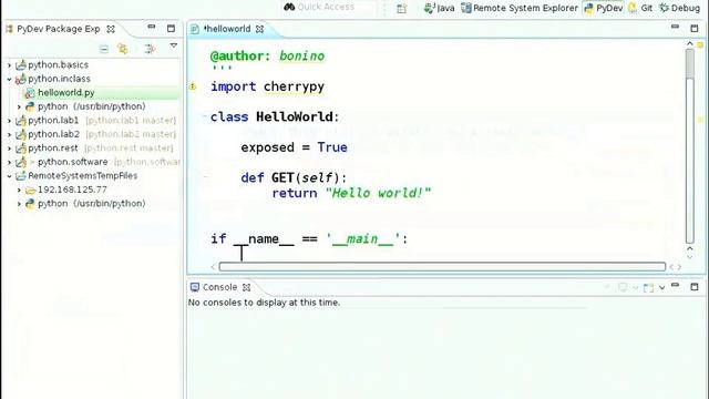 Lecture 12 - Python web server - Ambient Intelligence 2014 смотреть онлайн