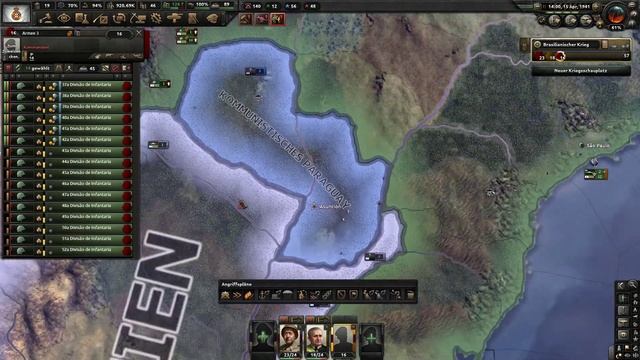 Hearts of Iron IV Trail of Allegiance Brasilien Part5 смотреть онлайн