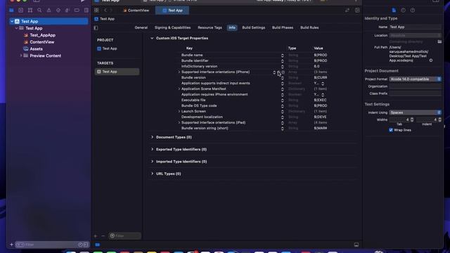 Find info.plist file in Xcode 13 and 14 of Xcode in SwiftUI project смотреть онлайн