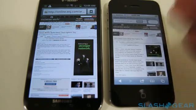 galaxy S II VS Iphone 4 смотреть онлайн