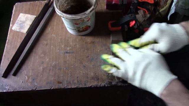 Стамеска № 3 . Кузнечная сварка лезвия. смотреть онлайн