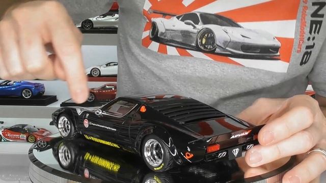 1/18 Liberty Walk Lamborghini Miura by GT Spirit Models Full Review смотреть онлайн