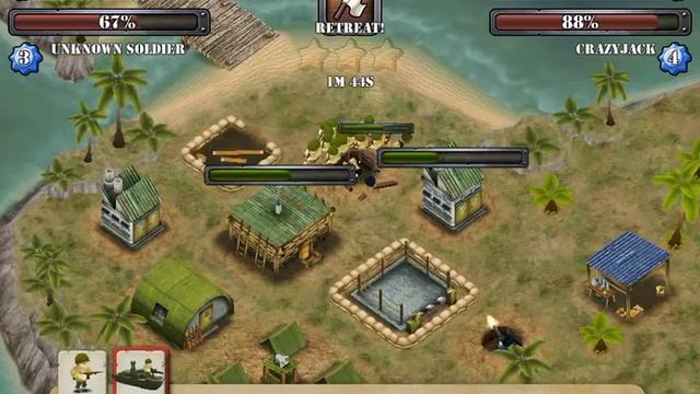 Battle Islands - Command Bunker Rank 2 - 3 Stars смотреть онлайн