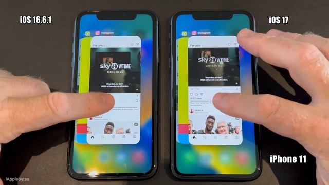 iOS 17 Final Release Speed Test смотреть онлайн