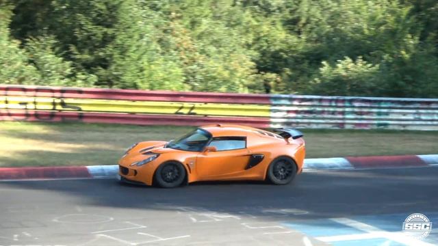 British Cars on the Nürburgring Nordschleife- McLaren, Caterham, Lotus, Jaguar etc смотреть онлайн