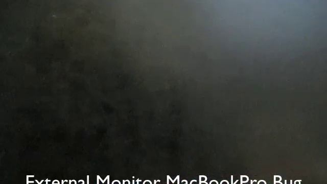 External Display Issue on MacBook Pro смотреть онлайн