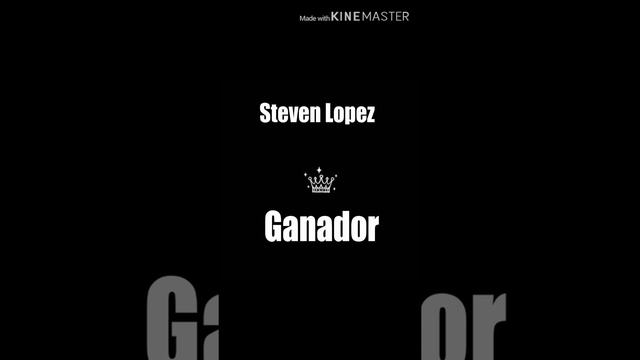 Steven Lopez/ Ganador /❤ смотреть онлайн