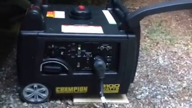 Champion 3100 Watt Inverter Generator part 2 смотреть онлайн
