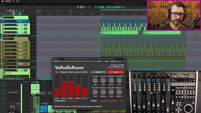 Using Behringer X-Touch Universal With DrivenByMoss4REAPER Extension