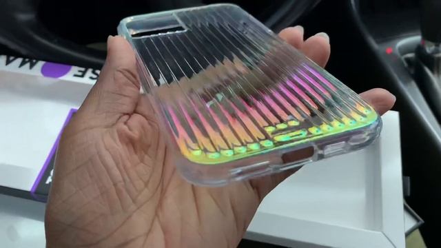 iPhone 11 Pro Max White/Silver & CaseMate Tough Groove Iridescent Unboxing смотреть онлайн